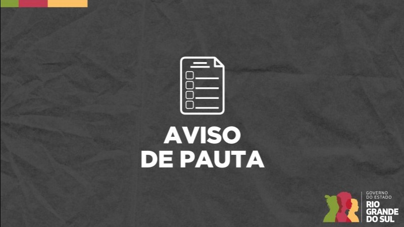 Aviso de Pauta