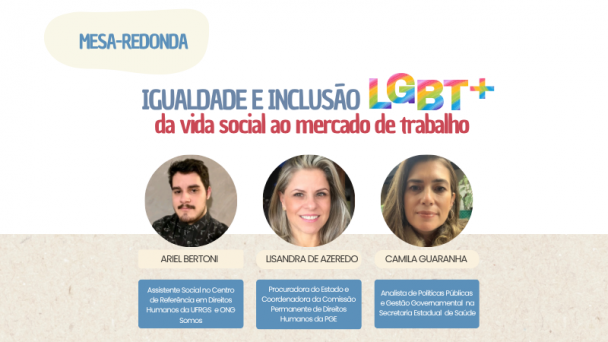 Mesa-redonda contará com a participação da PGE, SES e Somos